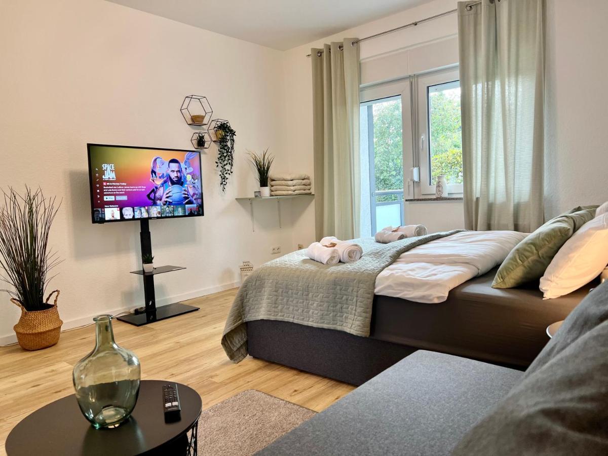 Design Apartment Mit Balkon - Kueche - Netflix Essen Buitenkant foto
