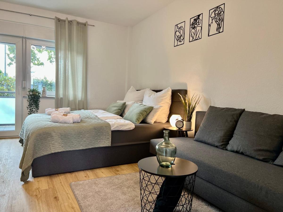 Design Apartment Mit Balkon - Kueche - Netflix Essen Buitenkant foto